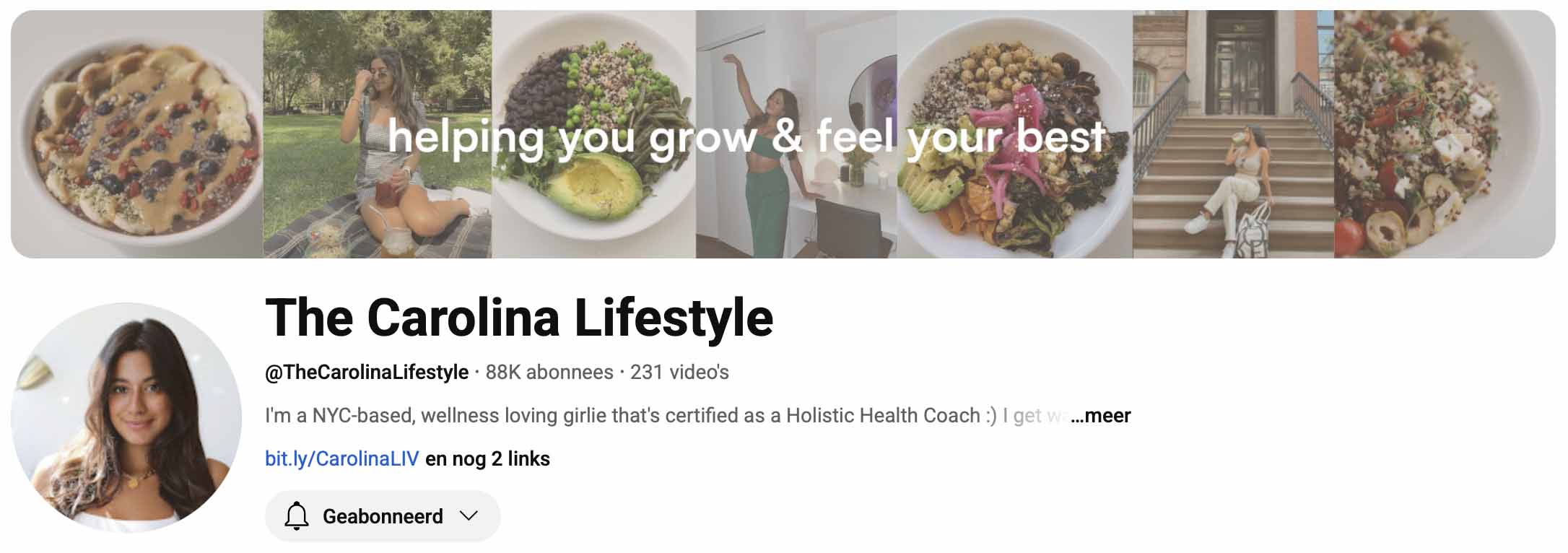 The Carolina Lifestyle - Youtube kanaal