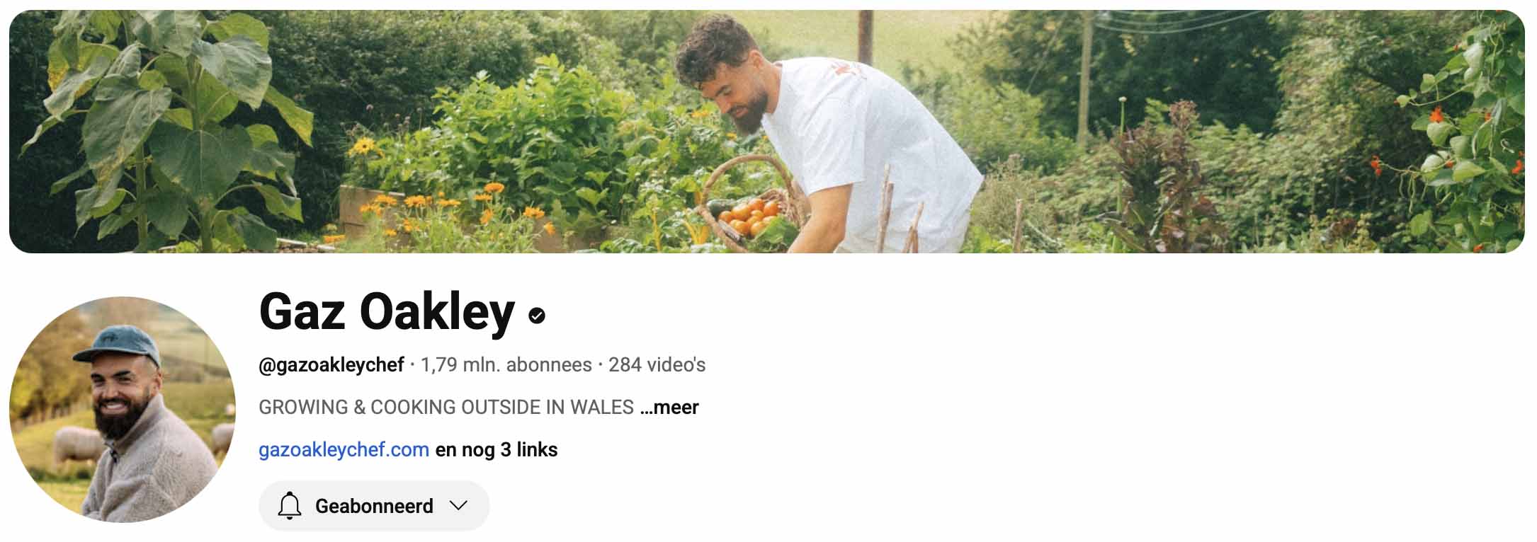 Gaz Oakley - Youtube kanaal