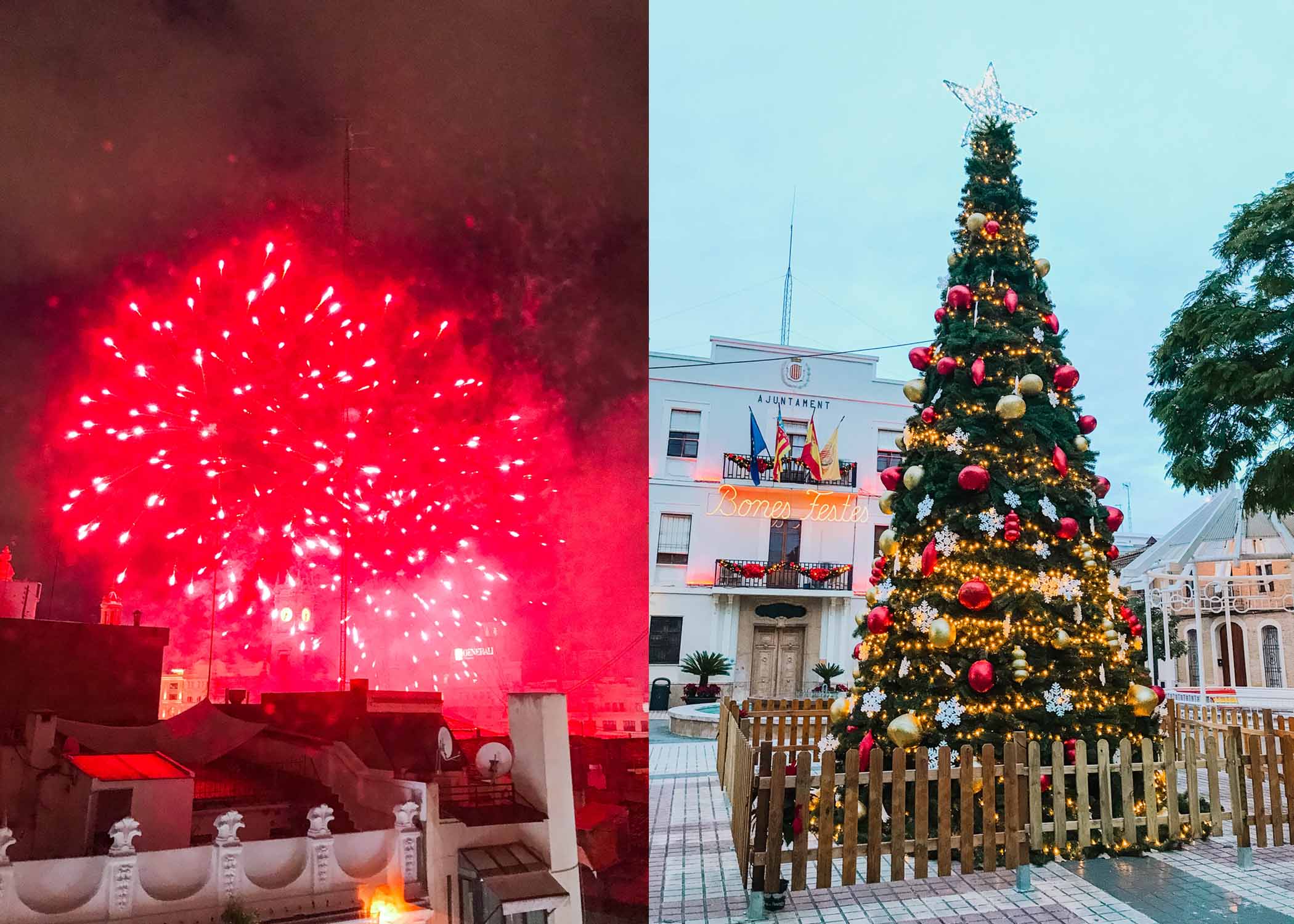 Oud en nieuw in Valencia